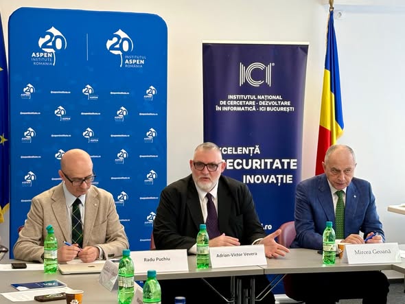 Eveniment Aspen AI Work organizat la ICI București despre inteligență artificială și infrastructură digitală