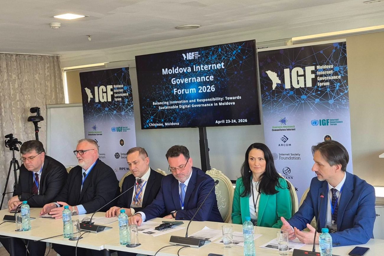 ICI București, prezent la Moldova Internet Governance Forum 2026 de la Chișinău