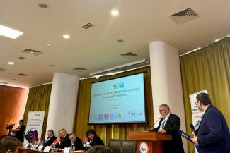 Adrian-Victor Vevera, Director General ICI București, discurs la lansarea proiectului RExQTCS, Universitatea POLITEHNICA București, aprilie 2026