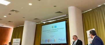 Adrian-Victor Vevera, Director General ICI București, discurs la lansarea proiectului RExQTCS, Universitatea POLITEHNICA București, aprilie 2026