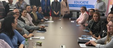 echipa UNIFARM participând la sesiune de educație anticorupție organizată de Direcția Generală Anticorupție