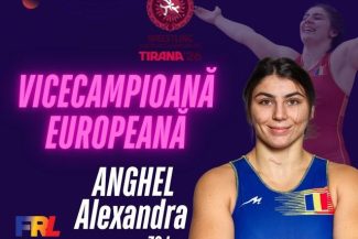 Lupte: Alexandra Anghel, vicecampioană europeană la Tirana