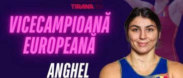 Lupte: Alexandra Anghel, vicecampioană europeană la Tirana