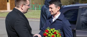 Alexandru Balan a fost întâmpinat cu flori în Belarus şi prezentat de presa de la Minsk drept „spion belarus repatriat”