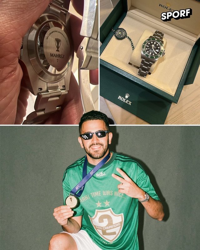 Cadoul extraordinar al lui Mahrez pentru coechipierii săi de la Al-Ahli după câştigarea Ligii Campionilor Asiei