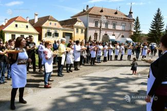 Mureș: Încasările de la Sărbătoarea Rabarbărului din Saschiz vor finanța cantina comunitară ‘Bucate din Vecinătate’