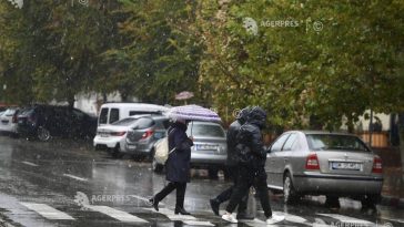 Meteorologi: Vreme de rece, precipitații mixte și vânt puternic în majoritatea regiunilor, până vineri dimineața