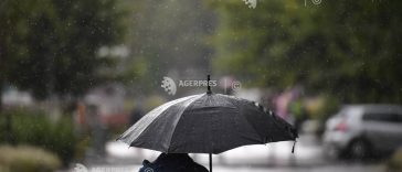 Vremea se răcește în toată țara, de miercuri; temperaturi cu până la 12 grade mai scăzute decât ar fi normal