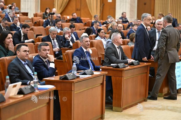 Parlament/ A început ședința comună pentru citirea moțiunii de cenzură