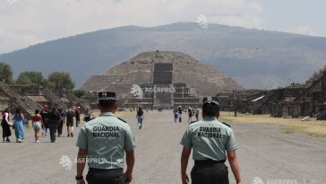 Situl arheologic Teotihuacan din Mexic, redeschis după un atac armat