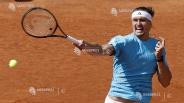 Tenis: Alexander Zverev și Stefanos Tsitsipas, calificați în turul al treilea la Madrid (ATP)