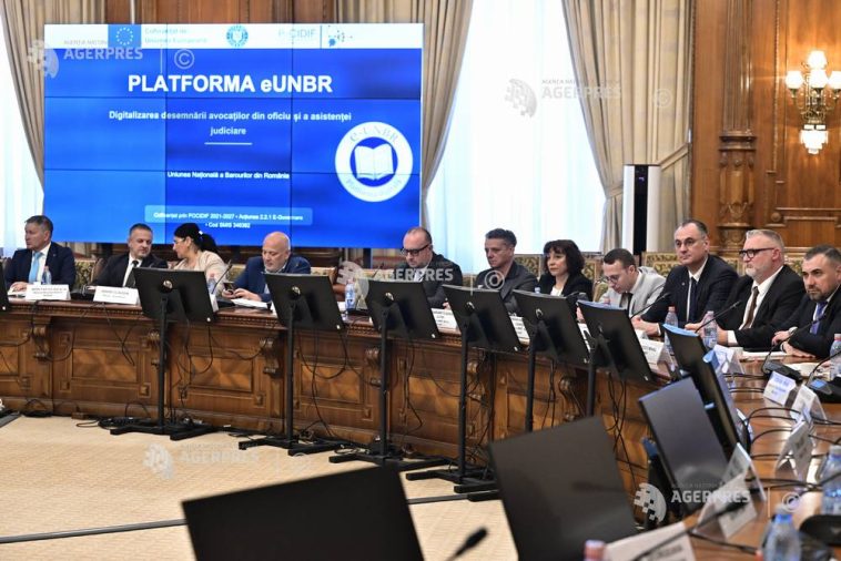 Platforma digitală națională e-UNBR, serviciu public digital național pentru avocați, instanțe judecătorești și cetățeni