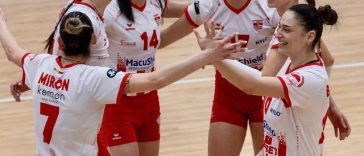 Volei feminin: Dinamo Bucureşti, medalie de bronz în Divizia A, după trei victorii cu Corona Braşov