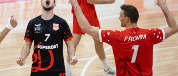 Volei masculin: Campioana Dinamo Bucureşti, victorie cu Steaua Bucureşti şi se califică în finala Diviziei A