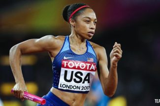 Atletism: Allyson Felix revine în competiţii, în vederea JO de la Los Angeles