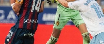 Nebunie în derbiul Aragonului: eliminat la finalul meciului, portarul echipei Zaragoza i-a dat un pumn unui fundaş al echipei Huesca – VIDEO