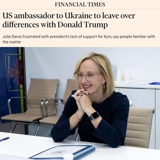 Ambasadoarea SUA în Ucraina îşi va da demisia