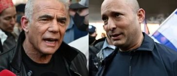 Doi foşti şefi de Guvern, Naftali Bennett şi liderul opoziţiei Yair Lapid, se unesc pentru a-l înfrânge pe Netanyahu în alegerile parlamentare din octombrie. Partidele lor, Yesh Atid şi Bennett 2026, fuzionează, anunţă Lapid
