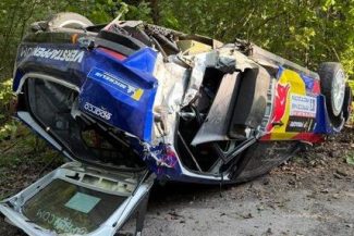 Jos Verstappen, tatăl lui Max Verstappen, implicat într-un accident spectaculos la Raliul Valoniei – VIDEO