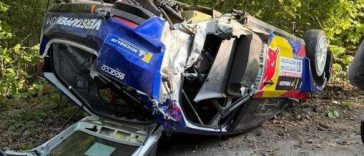 Jos Verstappen, tatăl lui Max Verstappen, implicat într-un accident spectaculos la Raliul Valoniei – VIDEO
