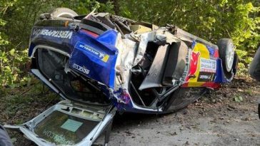 Jos Verstappen, tatăl lui Max Verstappen, implicat într-un accident spectaculos la Raliul Valoniei – VIDEO