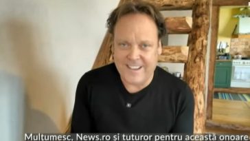 Charlie Ottley, premiat la Gala News.ro:  Oamenii au păreri preconcepute despre România / Mi-aş dori ca acestea să fie spulberate astfel încât cei care vin aici să poată aprecia cu adevărat ce ţară minunată este România