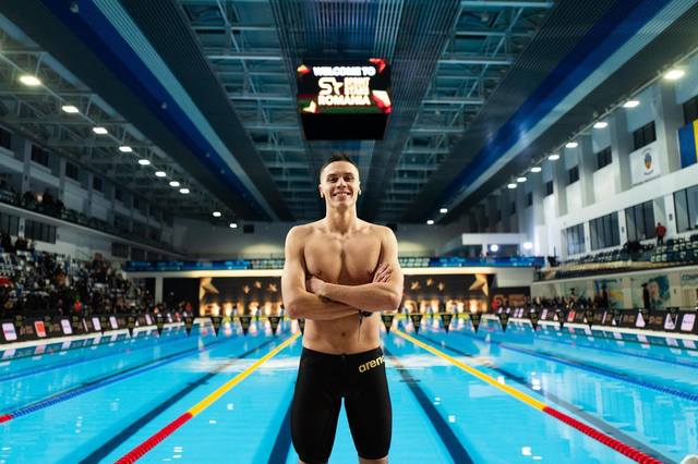 Înot: David Popovici a câştigat a doua medalie de aur la actuala ediţie a Campionatului Naţional: “Mă bucur că înotul prinde din ce în ce mai multă popularitate”