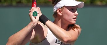 Tenis: Elena Rîbakina a declarat că nu are încredere în sistemul electronic de detectare a mingilor la linie de la Madrid Open
