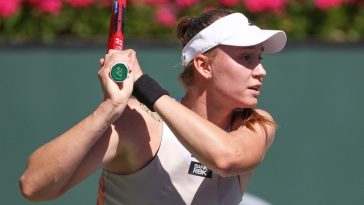 Tenis: Elena Rîbakina a declarat că nu are încredere în sistemul electronic de detectare a mingilor la linie de la Madrid Open