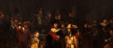Replică a copodoperei „Rondul de noapte” de Rembrandt, în licitaţie la Bucureşti de la 100 de euro