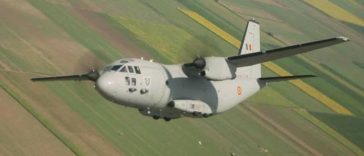 Doi pacienţi cu arsuri, transportaţi în Belgia de o aeronavă C-27J Spartan a Forţelor Aeriene Române