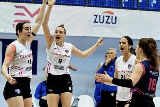 Volei feminin: CSO Voluntari – Volei Alba Blaj, 2-1 la general, în finala Diviziei A; CSO Voluntari poate câştigat titlul marţi