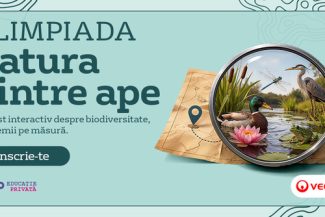 Înscrierile la Olimpiada de Biodiversitate „Natura dintre Ape” continuă până pe 20 mai. Premii de peste 20.000 € pentru elevi