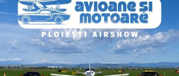 Curse spectaculoase între avion şi motocicletă sau avion şi automobil, la Ploieşti Air Show 2026