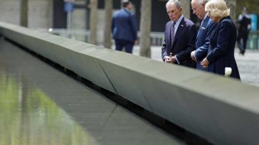 SUA250/Regele Charles al III-lea și-a exprimat solidaritatea cu SUA la Memorialul 11 septembrie din New York