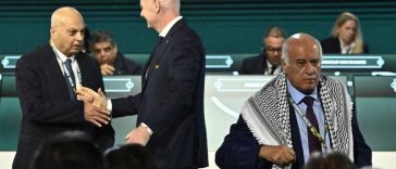 Fotbal – Congresul FIFA: Președintele federației palestiniene a refuzat să dea mâna cu un oficial israelian