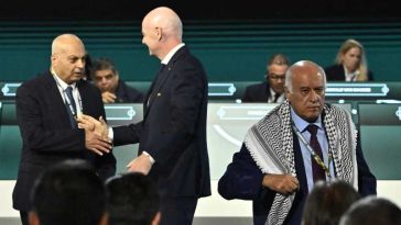 Fotbal – Congresul FIFA: Președintele federației palestiniene a refuzat să dea mâna cu un oficial israelian