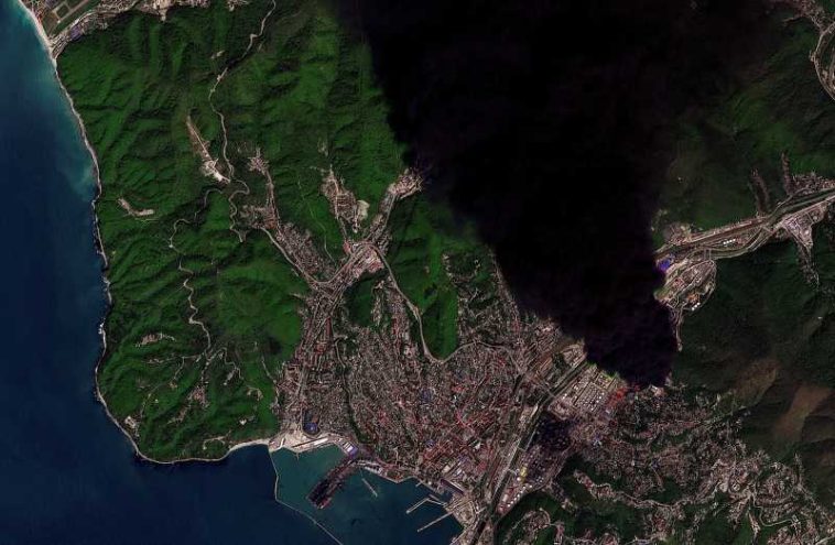 #Ucraina atacă terminalul petrolier rusesc din Tuapse pentru a patra oară în două săptămâni