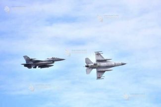 Două aeronave F-16 au decolat de la Fetești după ce radarele au detectat pătrunderea unei drone în zona Chilia