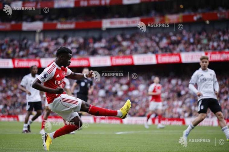 Fotbal: Arsenal Londra și-a consolidat poziția de lider în Premier League
