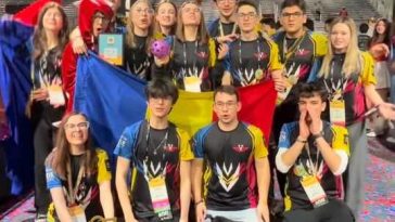 Brăila: Echipa de robotică ‘Velocity’ a Colegiului ‘Gh. M. Murgoci’ a câștigat Campionatul Mondial FIRST Tech Challenge