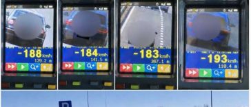 Sibiu: Șoferi prinși cu peste 200 km/h pe Autostrada A1; zeci de sancțiuni pentru viteză excesivă