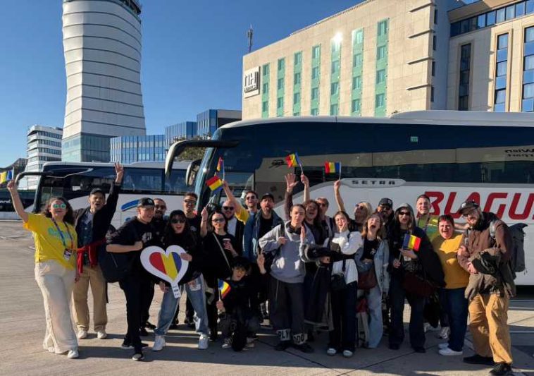 Eurovision2026/ Delegația României a plecat la Viena; Alexandra Căpitănescu: Ne dorim să îi facem mândri pe români