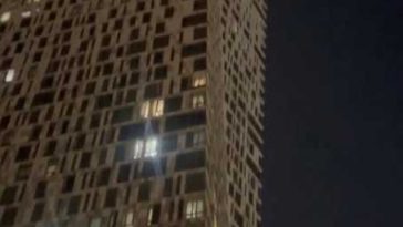 O dronă ucraineană a lovit o clădire rezidențială din Moscova