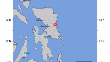 Cutremur cu magnitudinea 6 în provincia Samar din Filipine (GFZ)