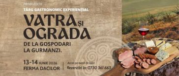 Peste 80 de producători locali participă la un târg gastronomic în zona Dealu Mare, pe 13 și 14 iunie