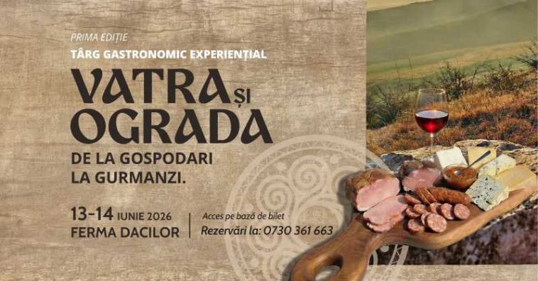 Peste 80 de producători locali participă la un târg gastronomic în zona Dealu Mare, pe 13 și 14 iunie