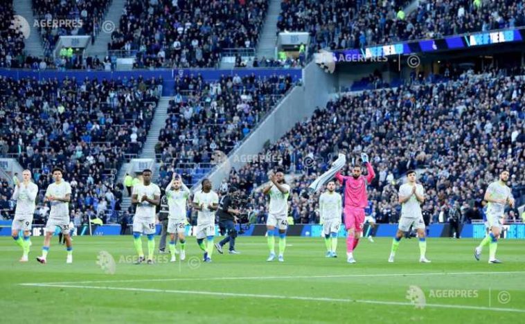 Fotbal: Pas greșit făcut de Manchester City, în lupta pentru titlu în Premier League