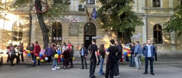 Brăila: Echipa ‘Velocity’, campioană mondială la robotică, întâmpinată festiv la revenirea acasă