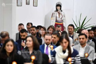 Ceremonie solemnă de depunere a jurământului de credință față de România, organizată cu prilejul Zilei Europei